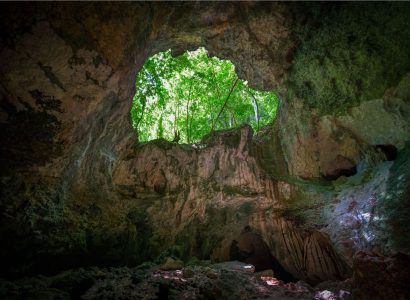The Haitises National Park- line cave